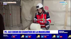 Paris: une plongée au cœur du chantier de la Madeleine