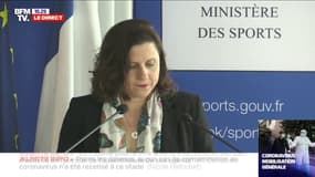 Coronavirus: Roxana Maracineanu assure que "le monde sportif s'est déjà mis en ordre de marche"