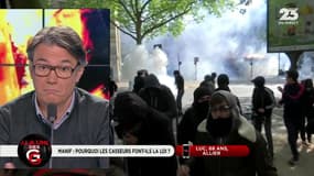 A la une des GG: Manif: Pourquoi les casseurs font-ils la loi ? - 02/05