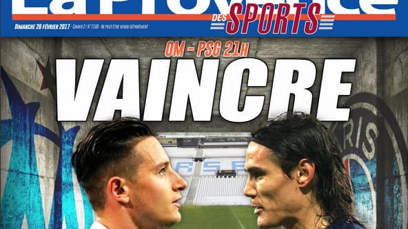 La Une des sports de la Provence du 26 février.
