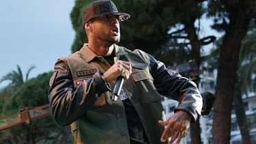 Le rappeur Booba