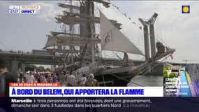 JO 2024: embarquez à bord du bord de Belem, le navire qui apportera la flamme olympique à Marseille