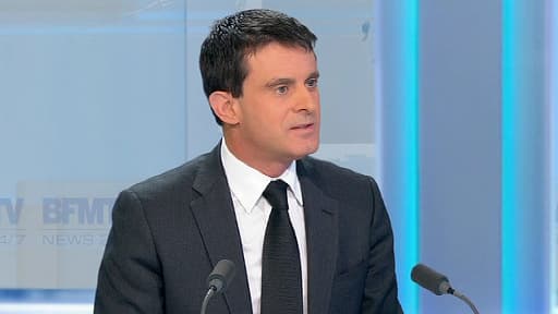 Manuel Valls, invité de Ruth Elkrief le 13 décembre.