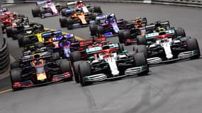 La Formule 1 lors du GP de Monaco 219