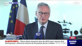 Bruno Le Maire: "Le report pourra se transformer en annulation de charges à propos des hels et restaurants" 
