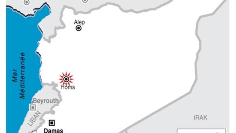 HUIT MORTS DONT UN JOURNALISTE DANS UNE ATTAQUE À HOMS EN SYRIE