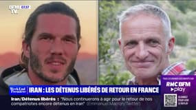 Benjamin Brière et Bernard Phelan, les deux Français libérés par l'Iran, sont arrivés en France