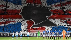 L'hommage des Glasgow Rangers à la reine Elizabeth II