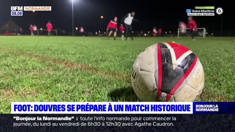 Coupe de France: Douvres se prépare à un match historique contre Châteauroux