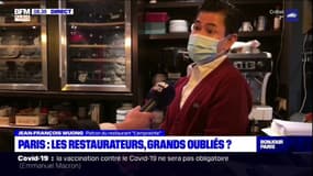 Paris: les restaurateurs, grands oubliés de l'allègement du confinement?