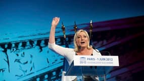 Marine Le Pen a appelé vendredi son électorat à se mobiliser pleinement aux législatives pour permettre à son parti d'arracher des sièges de députés après des années d'exclusion, une situation vécue comme un déni de démocratie. /Photo prise le 1er juin 20