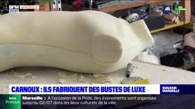 Carnoux: une entreprise fabrique des bustes de mannequins pour des marques de luxe