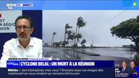 Cyclone Belal: "Les cours d'eau sont en décrue" annonce Jérôme Filippini, préfet de la Réunion