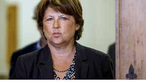 Martine Aubry se pose très clairement en recours à gauche.