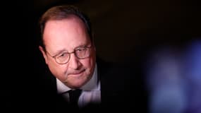François Hollande le 6 mars 2024 au palais de l'Élysée.