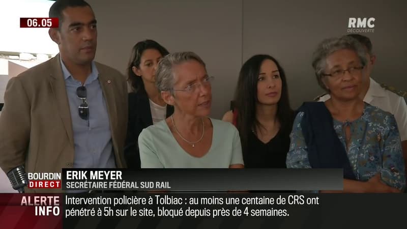 L'intersyndicale SNCF "suspend" la concertation avec Élisabeth Borne, "Elle nous baladé pendant un mois!"
