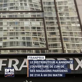 Franprix propose aux Parisiens de faire leurs courses en pleine nuit