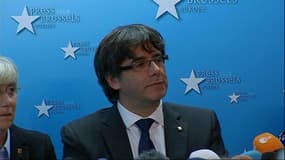 "Je suis à Bruxelles pour agir en toute liberté et sécurité", assure Carles Puigdemont