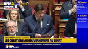 "Submersion" migratoire: Patrick Kanner, sénateur PS, déplore les mots du Premier ministre 