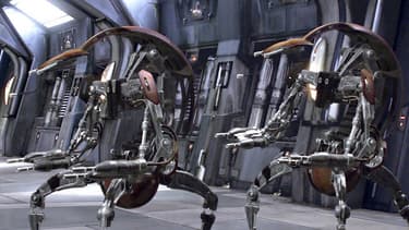 Capture d'écran de l'épisode 1 de la saga Star Wars