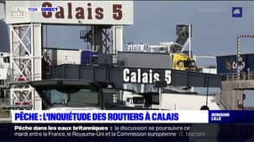 Pas-de-Calais: les routiers inquiets des conséquences du bras-de-fer entre la France et l'Angleterre sur la pêche