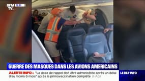 Le port du masque, source de tensions dans les avions