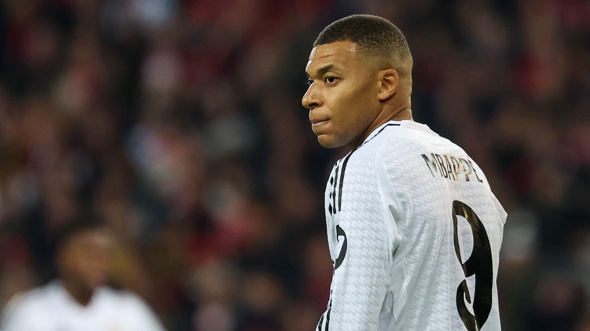 Kylian Mbappé lors de Lille-Real Madrid le 02/10/2024