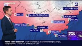 Météo Var: un premier jour de l'année assez couvert malgré des températures hautes, 14°C à Toulon