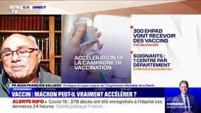 Le professeur Saluzzo appelle à "arrêter de dénigrer la campagne de vaccination" contre le Covid-19