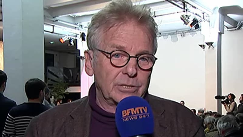 Daniel Cohn-Bendit en duplex de la Bellevilloise sur BFMTV le 3 février 2016.