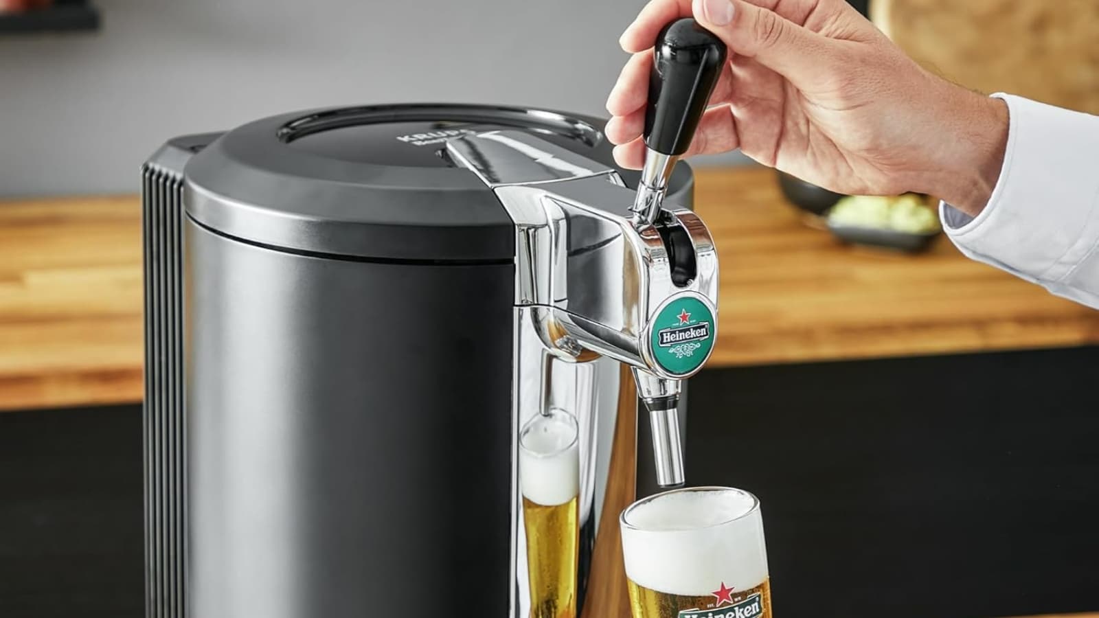 C'est le retour de la machine à bière krups proposé à -25% pour l'arrivée de l'été