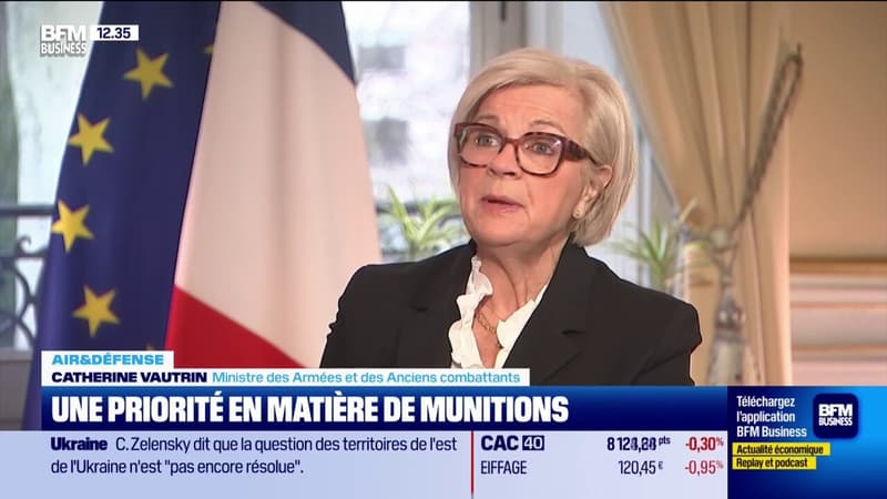 Une priorité en matière de munitions
