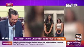 On n'a pas osé vous en parler : À cause de TikTok, un collège retire tous les miroirs - 24/01