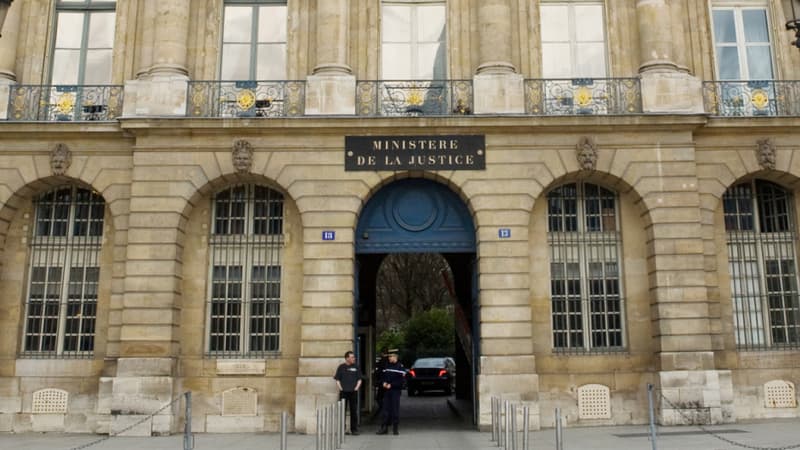 Le ministère de la Justice à Paris
