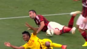 Adil Rami - Raheem Sterling