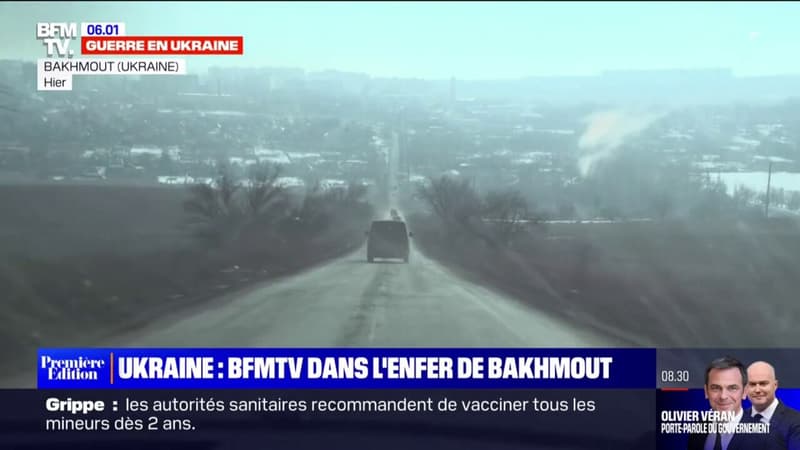 Guerre en Ukraine: au coeur des combats de Bakhmout