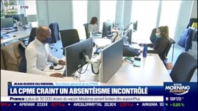 Arrêt de travail lié au Covid: Jean-Eudes Du Mesnil (CPME) dit craindre "une explosion des arrêts maladie"
