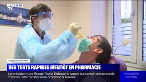 Covid-19: les tests antigéniques bientôt disponibles en pharmacie