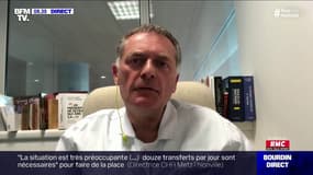 Philippe Juvin (chef du service des urgences à l'hôpital Pompidou): "On est ric-rac partout et c'est parfois un peu le système D