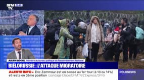 "Bien sûr" qu'il faut laisser les migrants "mourir de froid": la sortie polémique de Julien Odoul sur BFMTV