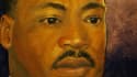 Poster à l'effigie de Martin Luther King