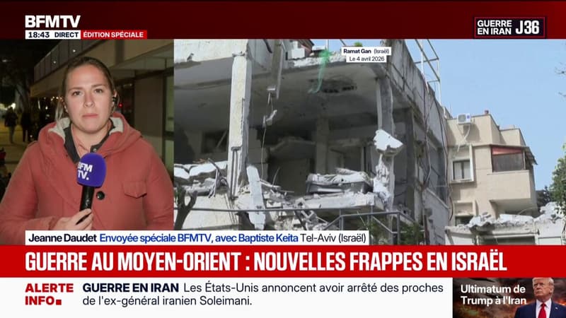 Guerre au Moyen-Orient: l'Iran a lancé de multiples salves de missiles en direction d'Israël