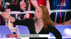 Marie-Anne Soubré : "Aucun de ces supporters sans masque n'a pris 135 euros d'amende ! C'est la faute du préfet et d'Anne Hidalgo !"