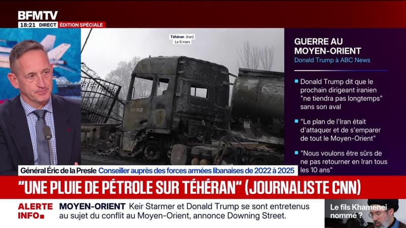 Frappes au Moyen-Orient: "L'armée libanaise est la colonne vertébrale de l'État libanais", détaille Éric de la Presle, conseiller auprès des forces armées libanaises de 2022 à 2025