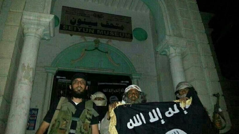 Des membres d'Al-Qaïda à Say'un, au Yémen, le 24 mai 2014 (illustration).