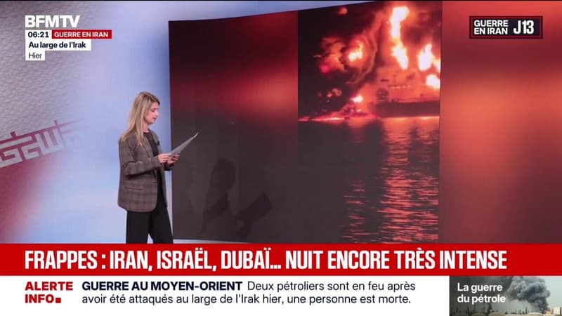 Guerre au Moyen-Orient: deux pétroliers en feu près de l'Irak