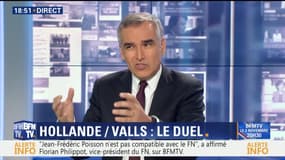 François Hollande entend rester "le patron" face à Manuel Valls