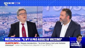 Jean-Luc Mélenchon: "Il n'y a pas assez de vaccins"