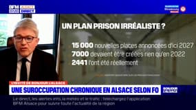 Bas-Rhin: le député Patrick Hetzel estime qu'il devrait y avoir "une personne par cellule" dans les prisons