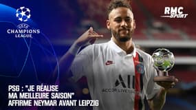PSG : "Je réalise ma meilleure saison" affirme Neymar avant Leipzig